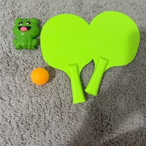 Hanging tennis for kids.